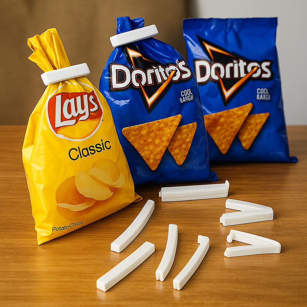 Pack of 24 WILTSHIRE BAG CLIPS Food Storage Sealing Sealer Snack Clamp Peg