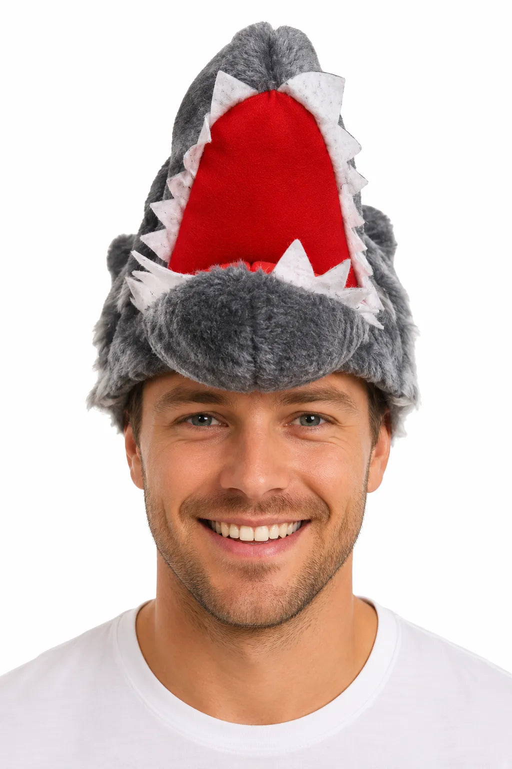 WOLF HAT Funny Party Costume Adult Childrens Animal Fancy Dress Halloween Cap
