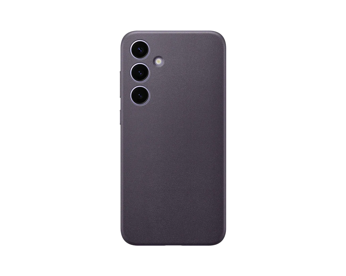 Samsung Eco-Leather Case for Galaxy S24+ (S24 Plus) - Dark Violet