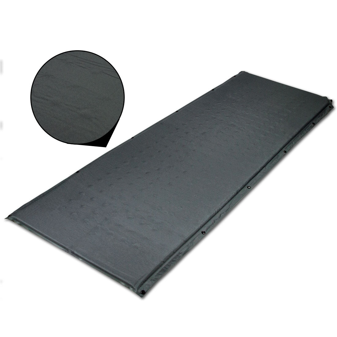 Double Self Inflating Mattress Sleeping Mat Air Bed Camping Camp - green