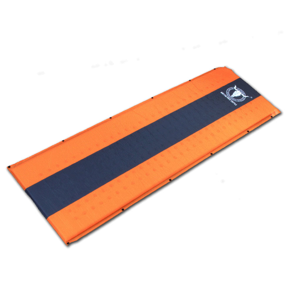 Self Inflating Mattress Sleeping Mat Air Bed Camping Camp Hiking - orange