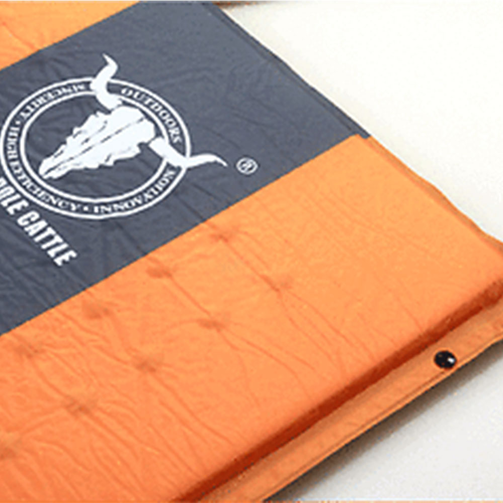 Self Inflating Mattress Sleeping Mat Air Bed Camping Camp Hiking - orange