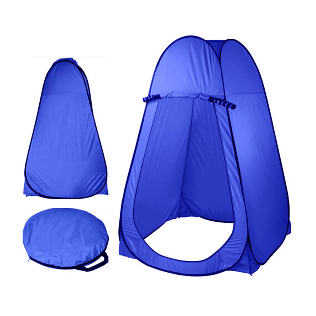 Pop Up Portable Privacy Shower room Tent &20L Outdoor Camping - blue