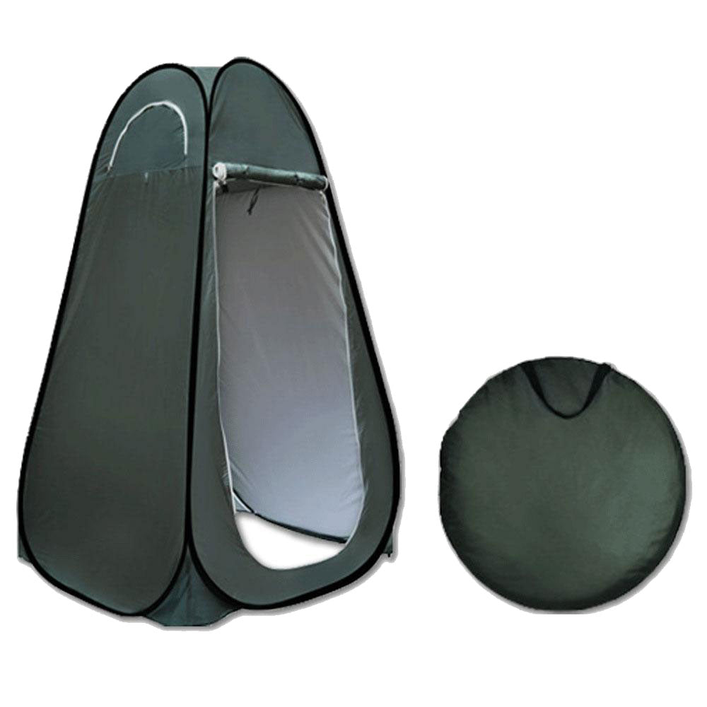 Pop Up Camping Shower Toilet Tent Outdoor Privacy Portable Change - green