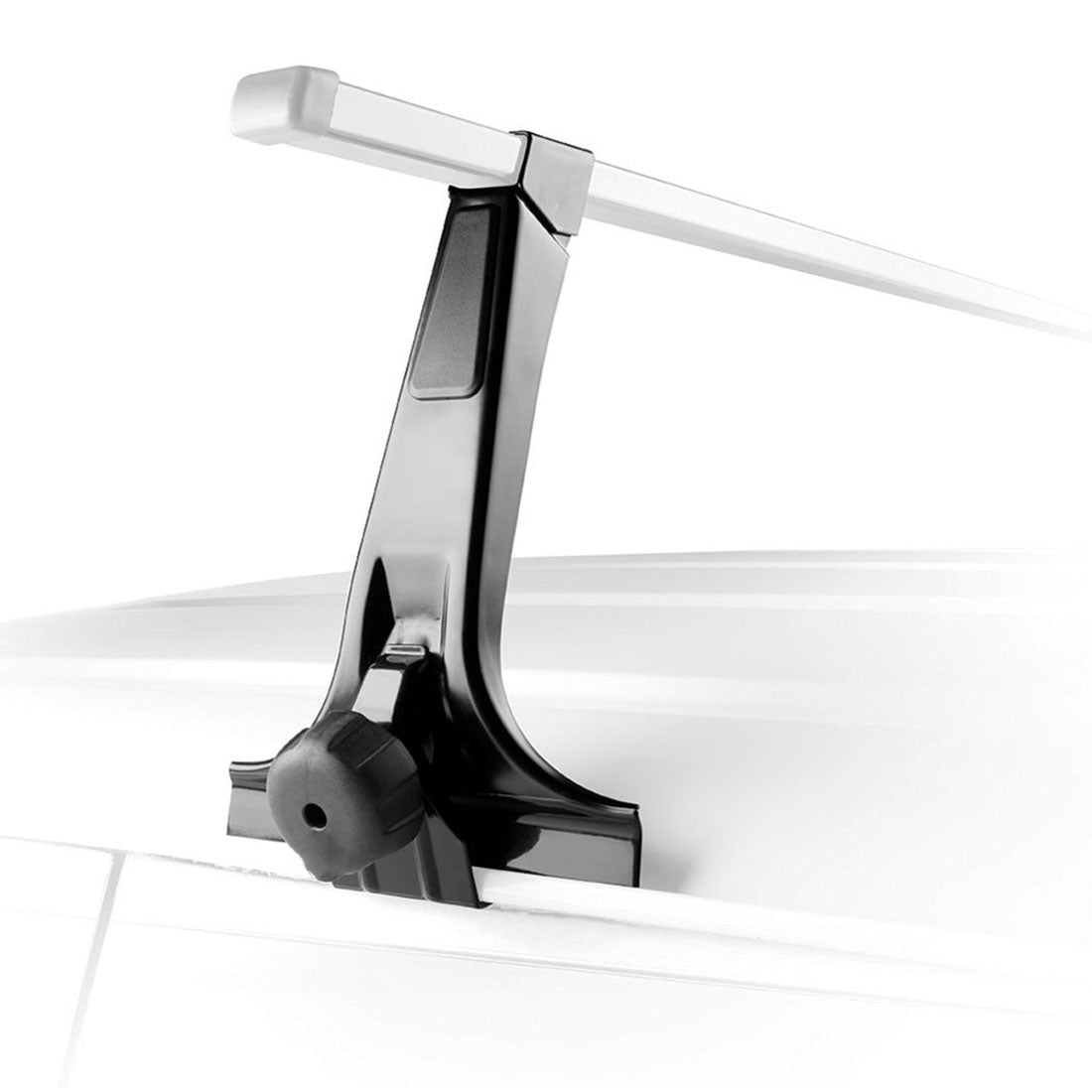 120cm Universal Rain Gutter Car Roof Rack Cross - V610-ROORAC-RG-BLA-120-24