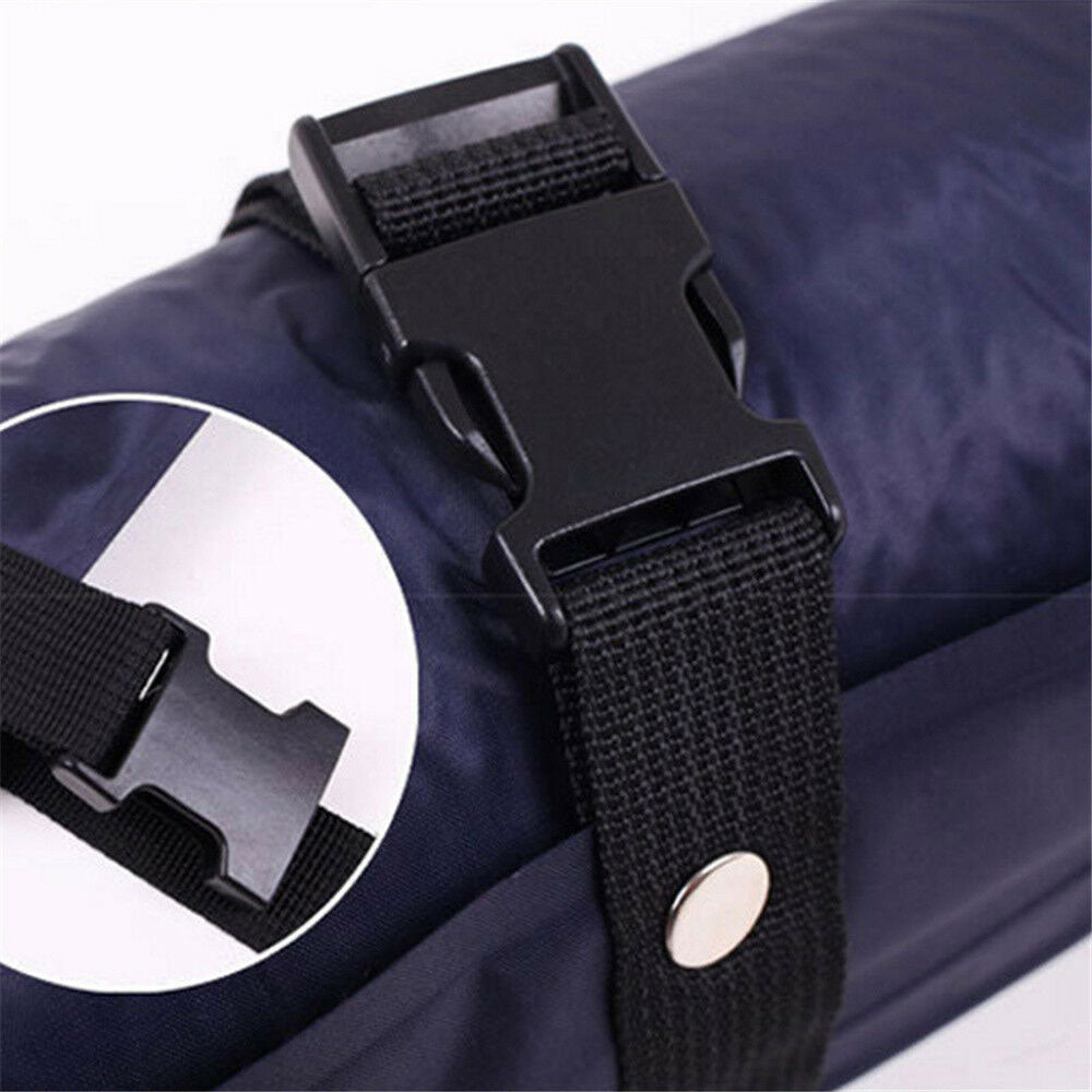 Self Inflating Mattress Camping Hiking Airbed Mat Sleeping with Pillow - navy
