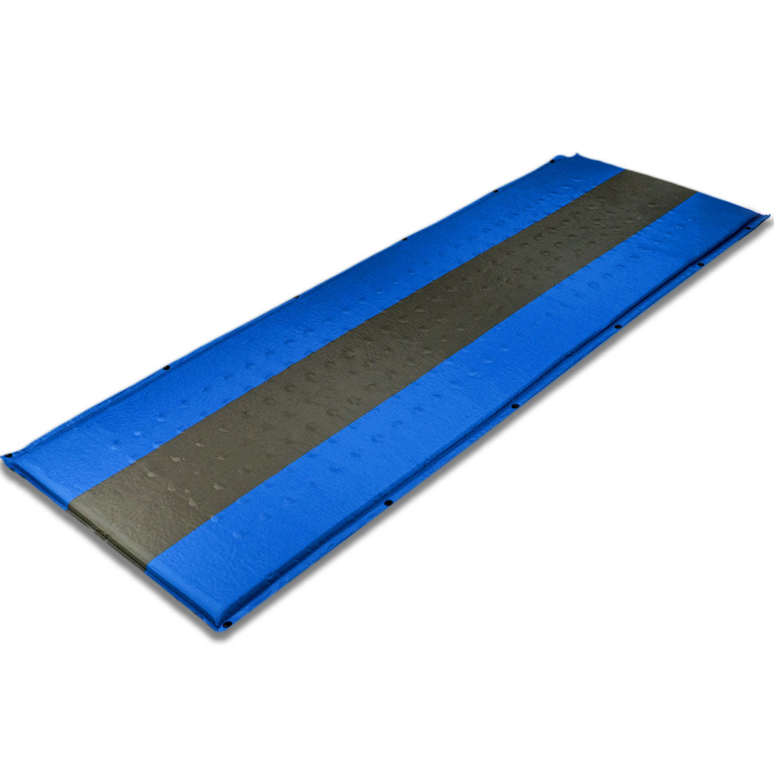 Self Inflating Mattress Sleeping Pad Mat Air Bed Camping Camp - blue