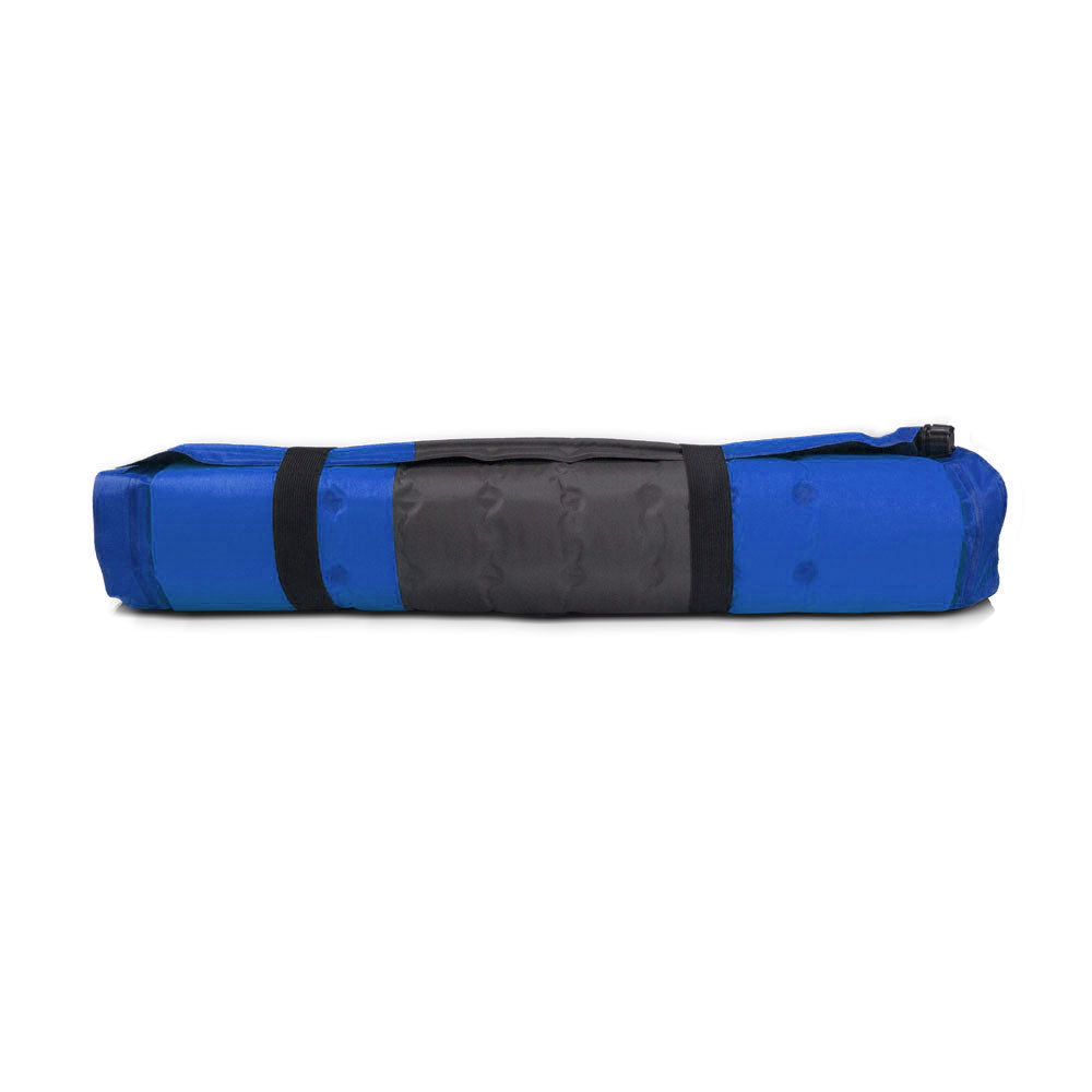 Self Inflating Mattress Sleeping Pad Mat Air Bed Camping Camp - blue