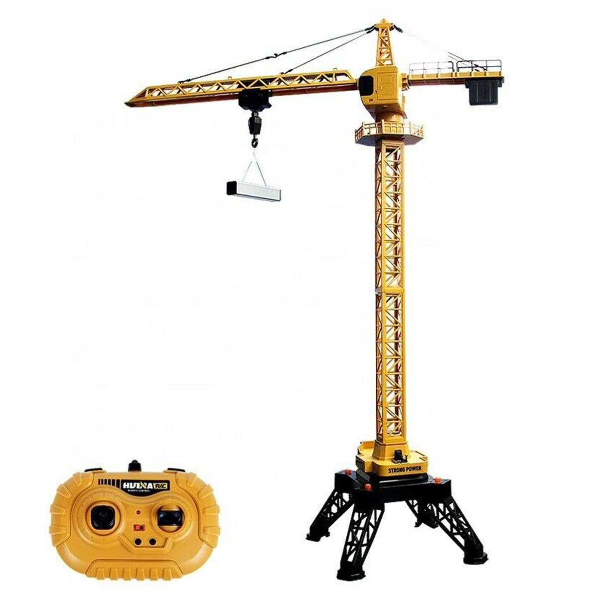 HUINA 1/14 12CH RC Alloy Tower Crane Engineering Construction Vehicle - Vehicle