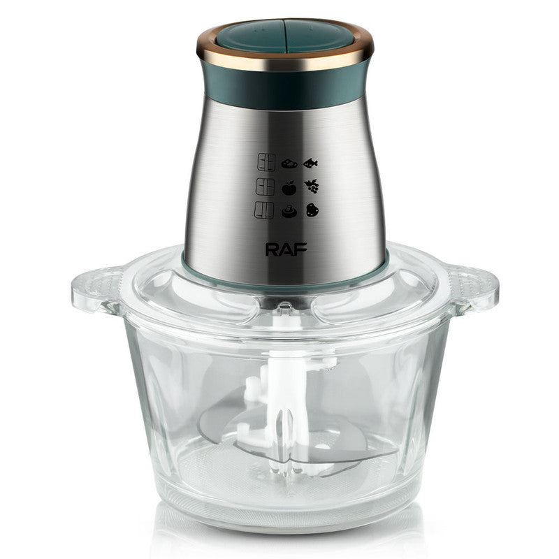 Stainless Steel Blade Electric Blender Salad maker and Meat Grinder, Food