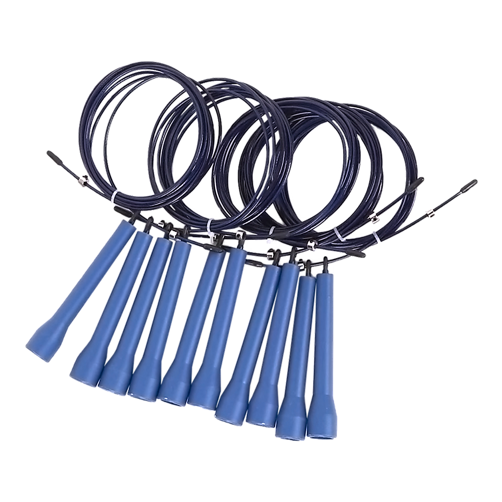 5x CrossFit Speed Skipping Rope Wire – Adjustable Jump Ropes for Fitness & Boxing