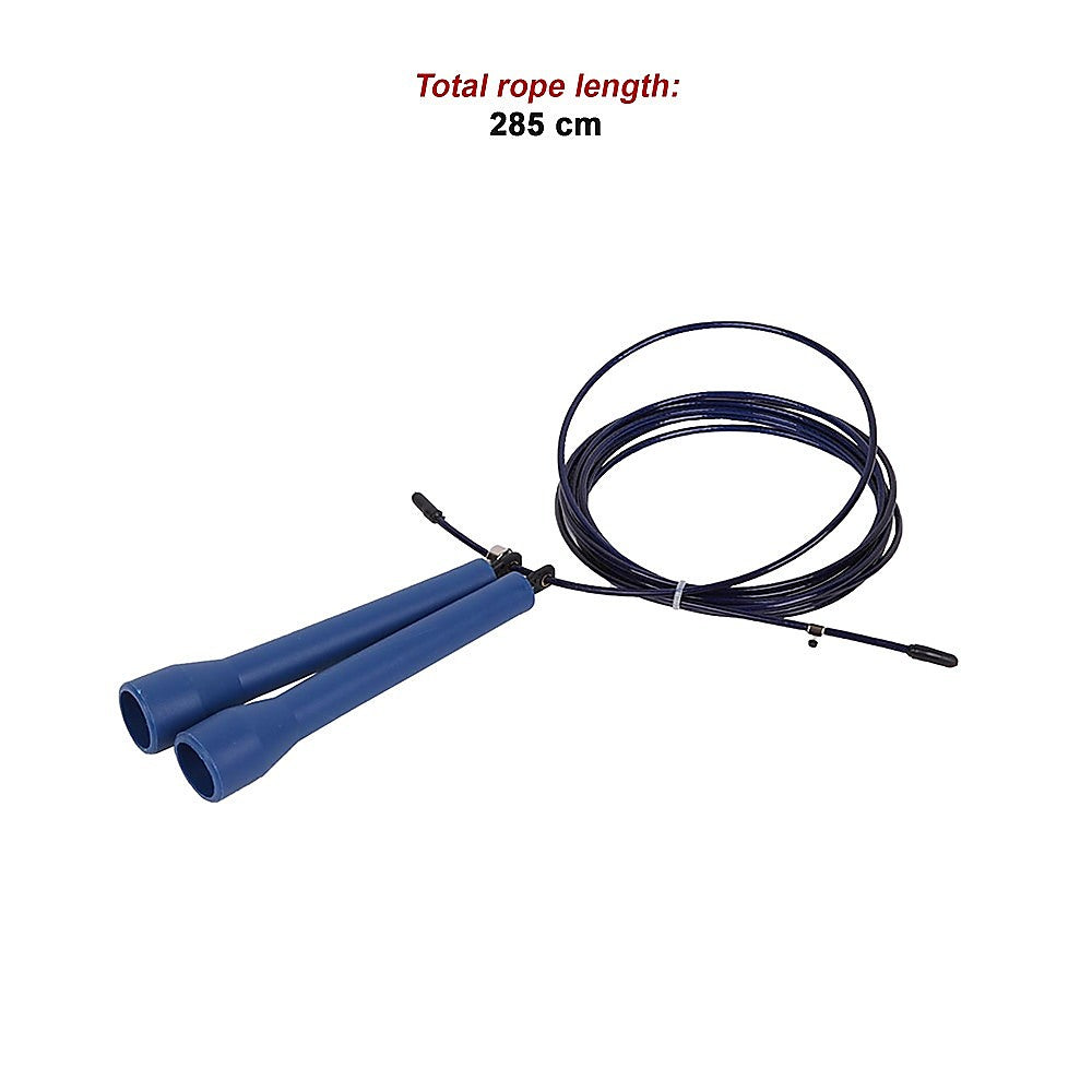 5x CrossFit Speed Skipping Rope Wire – Adjustable Jump Ropes for Fitness & Boxing