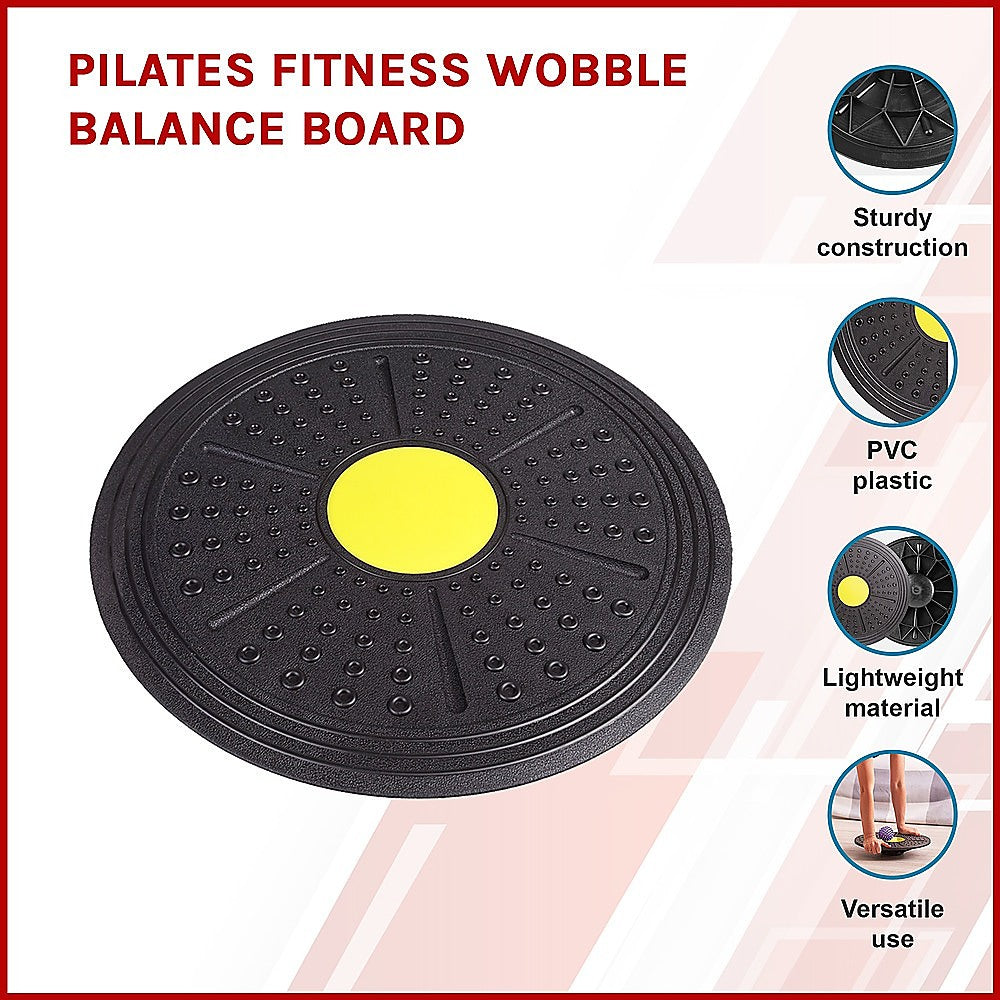 Pilates Fitness Wobble Balance Board for Core Strength Training