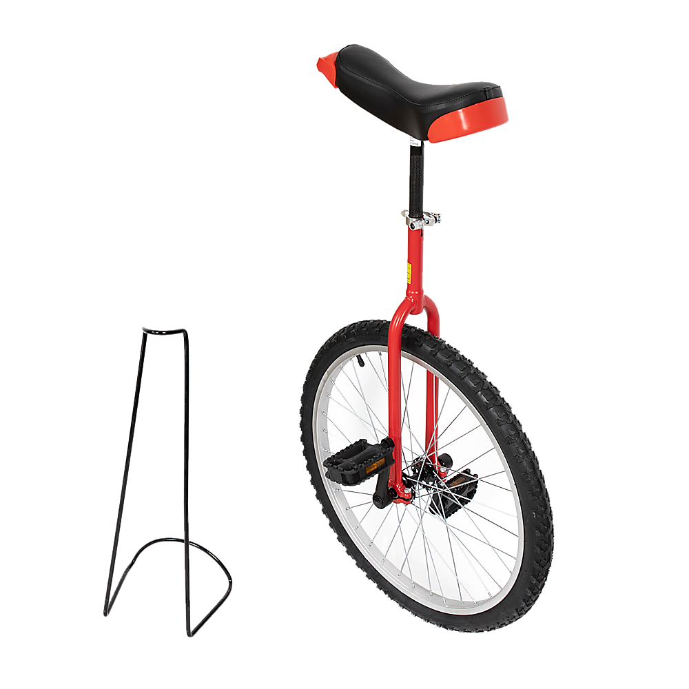24 Inch Pro Circus Unicycle for Performance Training Indoor Show Use