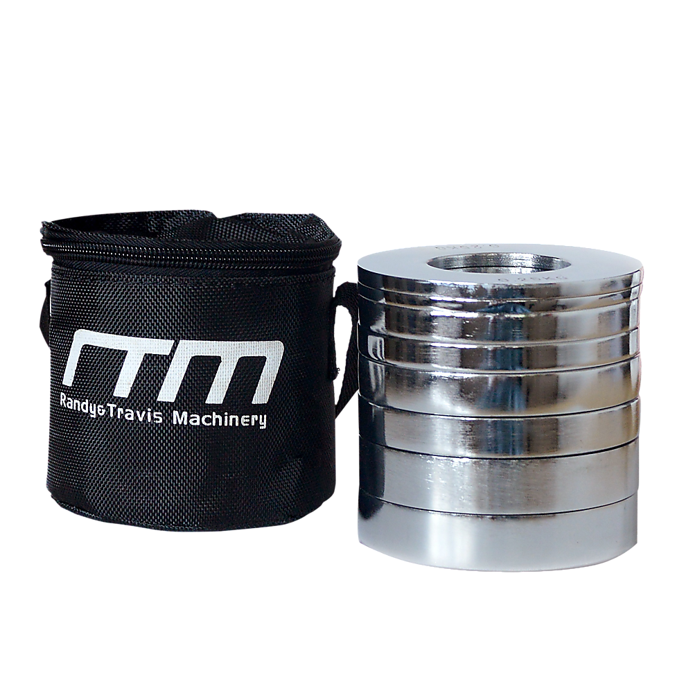 Chrome Metric Fractional Olympic Weight Plates 0.25 to 1kg Set