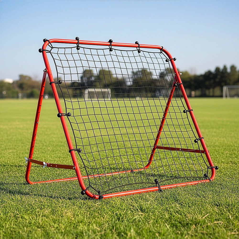 Adjustable Football Rebounder – 100cm Soccer Training Net
