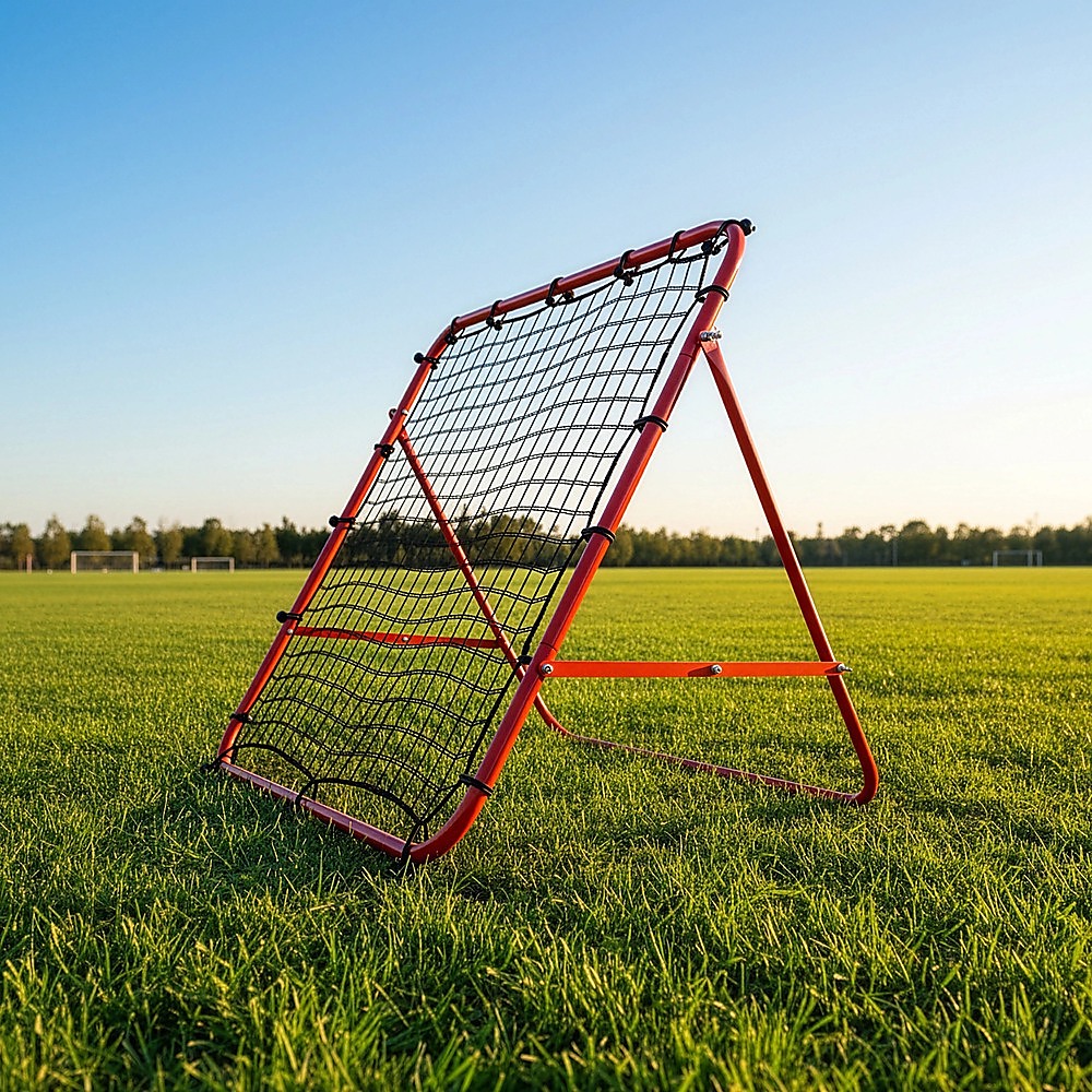 Adjustable Football Rebounder – 100cm Soccer Training Net