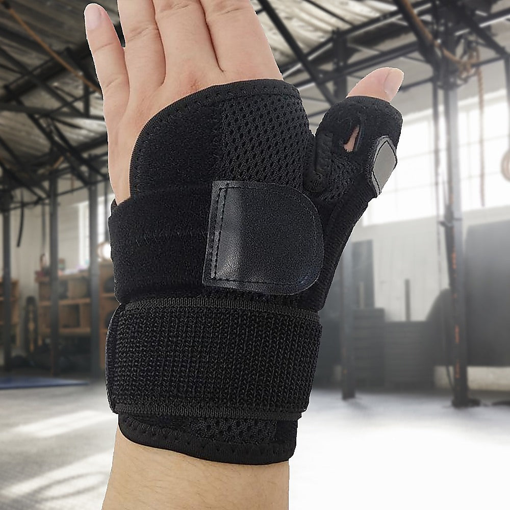 Thumb Stabiliser Brace One Size Fits All Support Strap Splint For Sports And Arthritis Relief