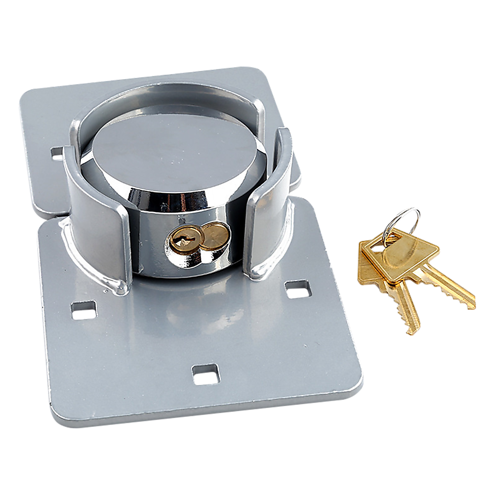Heavy Duty Van Door Lock With Brackets Security Hasp Padlock For Vehicle Cargo Protection