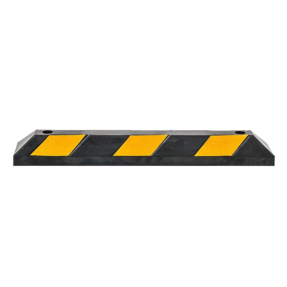 90cm Heavy Duty Rubber Curb Parking Guide Wheel Driveway Stopper - V63-826021