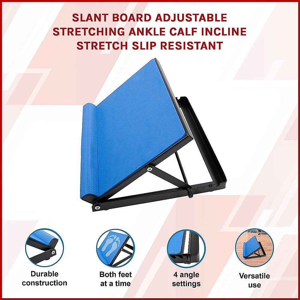 Adjustable Slant Board Stretching Ramp for Calf Ankle Incline