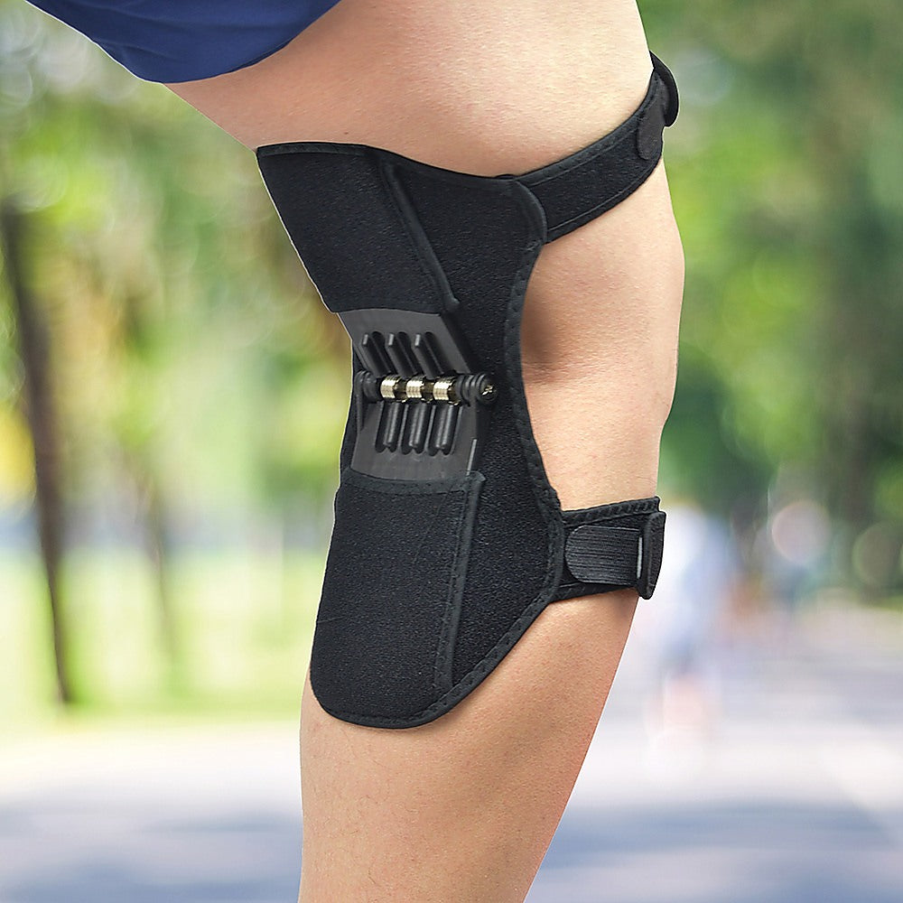 Power Knee Stabiliser Pad with Support Joint Spring Rebound Brace