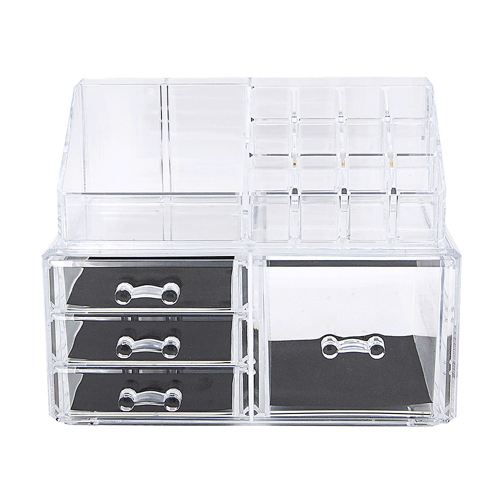 11 Drawers Clear Acrylic Tower Organiser Cosmetic jewellery - V63-831611