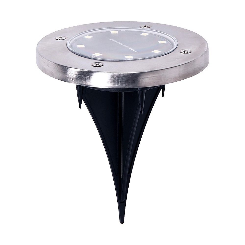 12x Solar Powered LED Buried Inground Recessed Light Garden Outdoor Deck Path