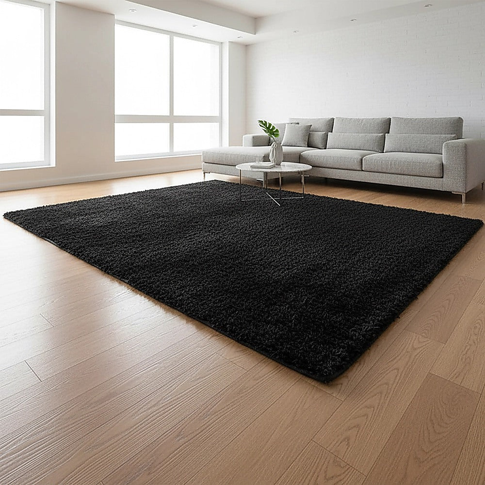230x200cm Floor Rugs Large Shaggy Rug Area Carpet Bedroom Living - V63-832191