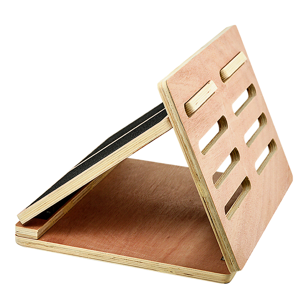 Slant Board Calf Stretcher Incline Stretch as Used in Egoscue Method