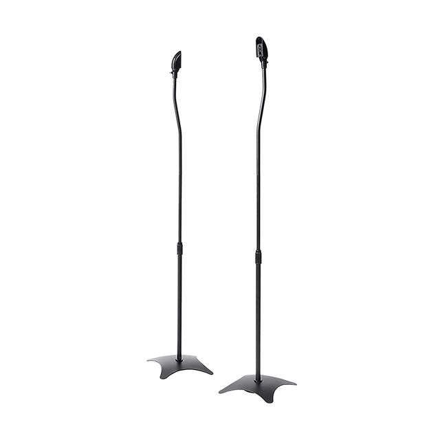 2pcs Speaker Stands Stand Rear Surround Sound Satellite Speakers Adjustable