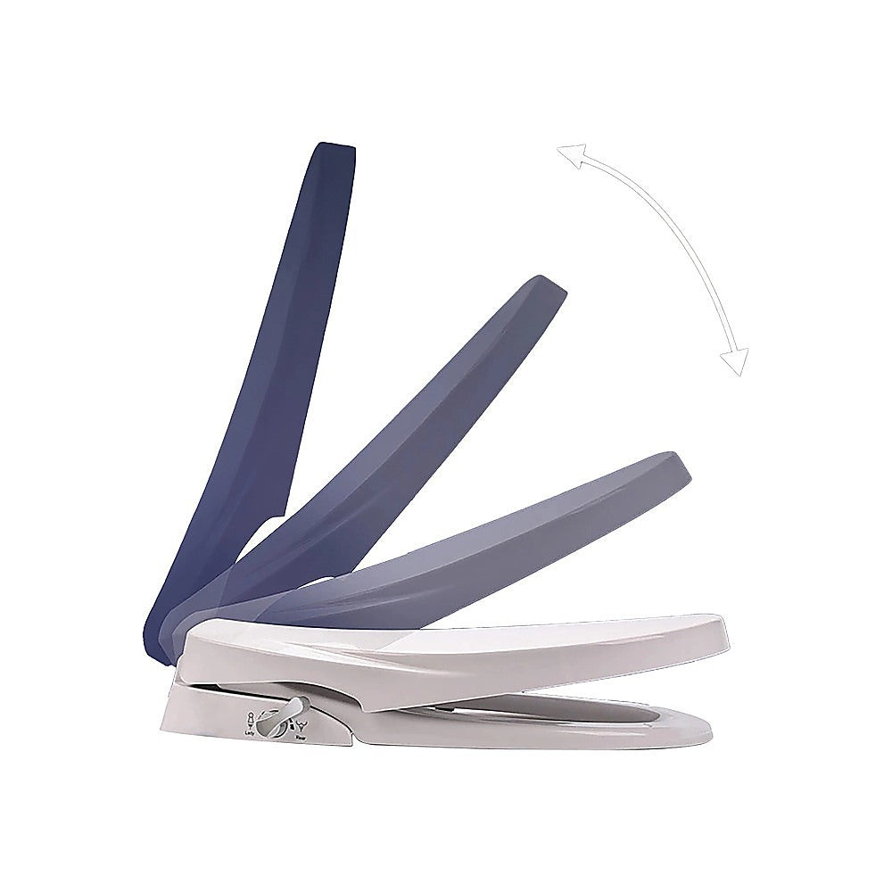 Non Electric Bidet Toilet Seat W/ Cover Bathroom Spray Water Wash - V63-836451