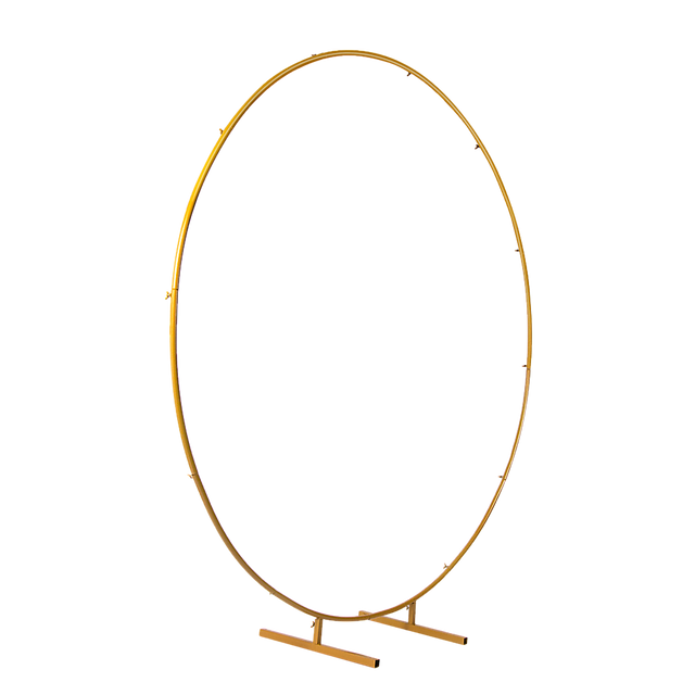 2M Wedding Hoop Round Circle Arch Backdrop Flower Display Stand Fra - V63-837031