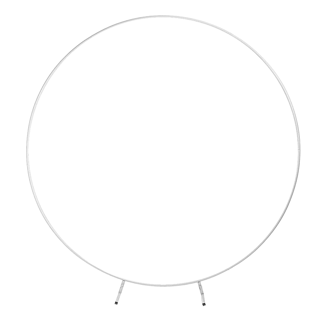 2M Wedding Hoop Round Circle Arch Backdrop Flower Display Stand Fra - V63-837041