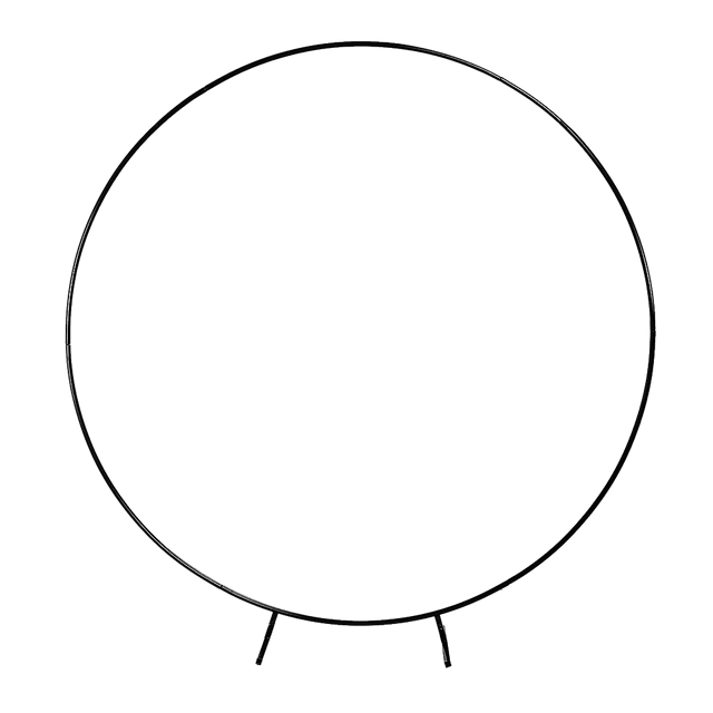 2M Wedding Hoop Round Circle Arch Backdrop Flower Display Stand Fra - V63-837051