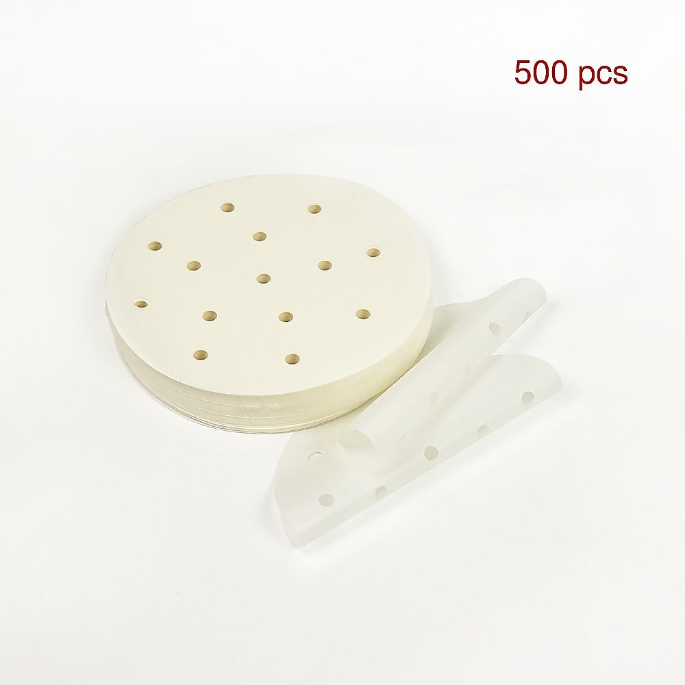 500 Pack 13cm Patty Paper Baking Burger Wax Discs Non Stick BBQ Burger Papers For Easy Food Preparation