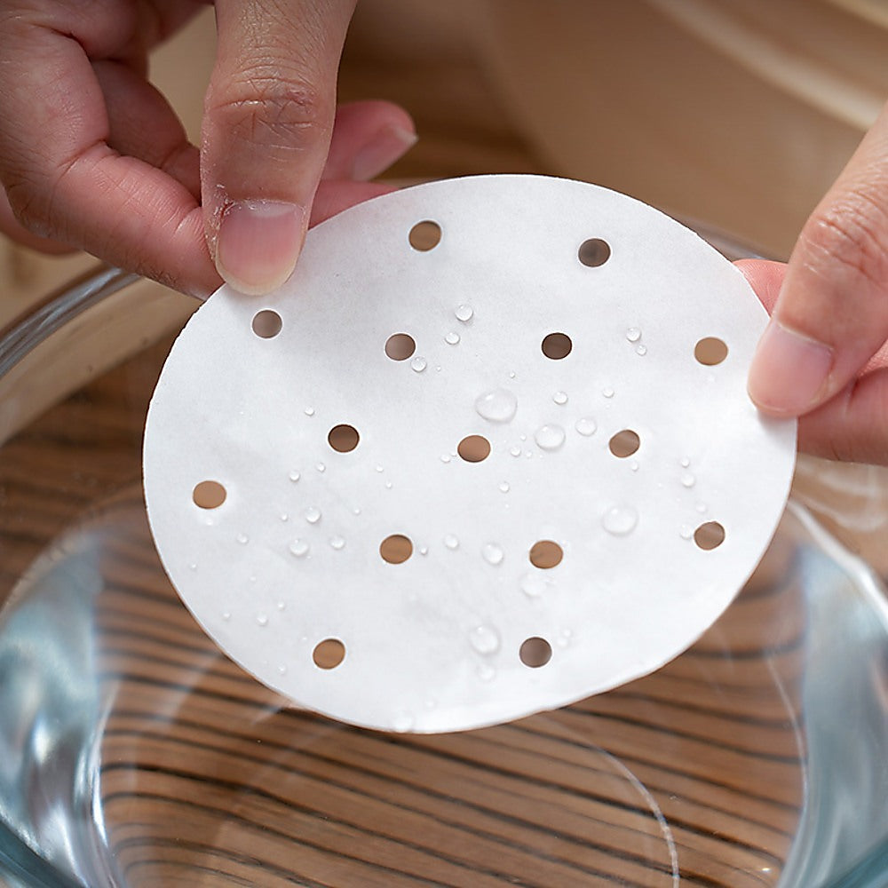 500 Pack 13cm Patty Paper Baking Burger Wax Discs Non Stick BBQ Burger Papers For Easy Food Preparation