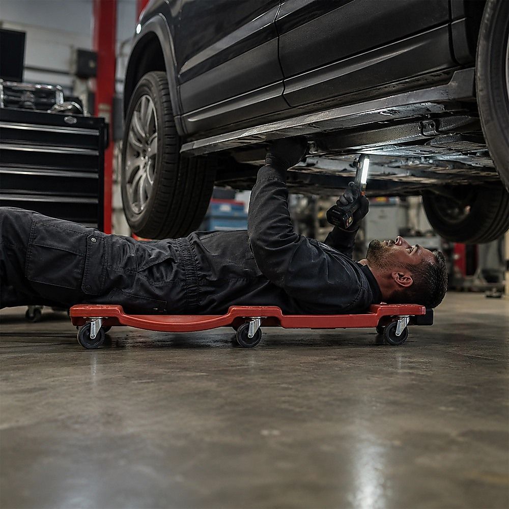 92cm Professional Rolling Mechanics Car Creeper Crawler Board Under Car Tool
