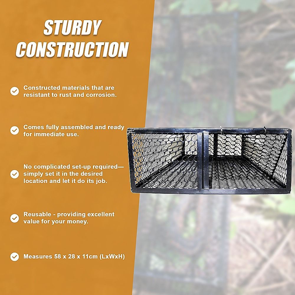 Humane Snake Trap Remove Small to Medium Snakes 2 Doors