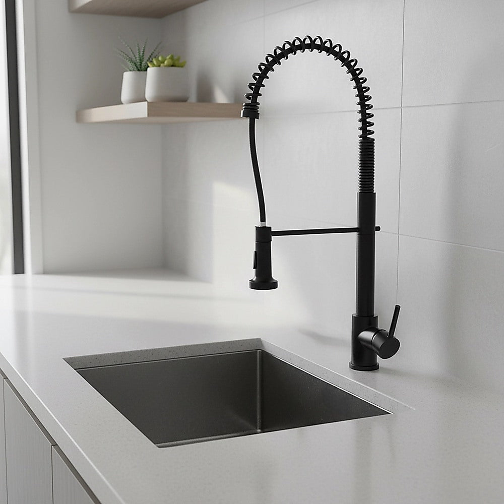 Basin Mixer Pull-Out Kitchen Tap Faucet Laundry Sink - V63-845911