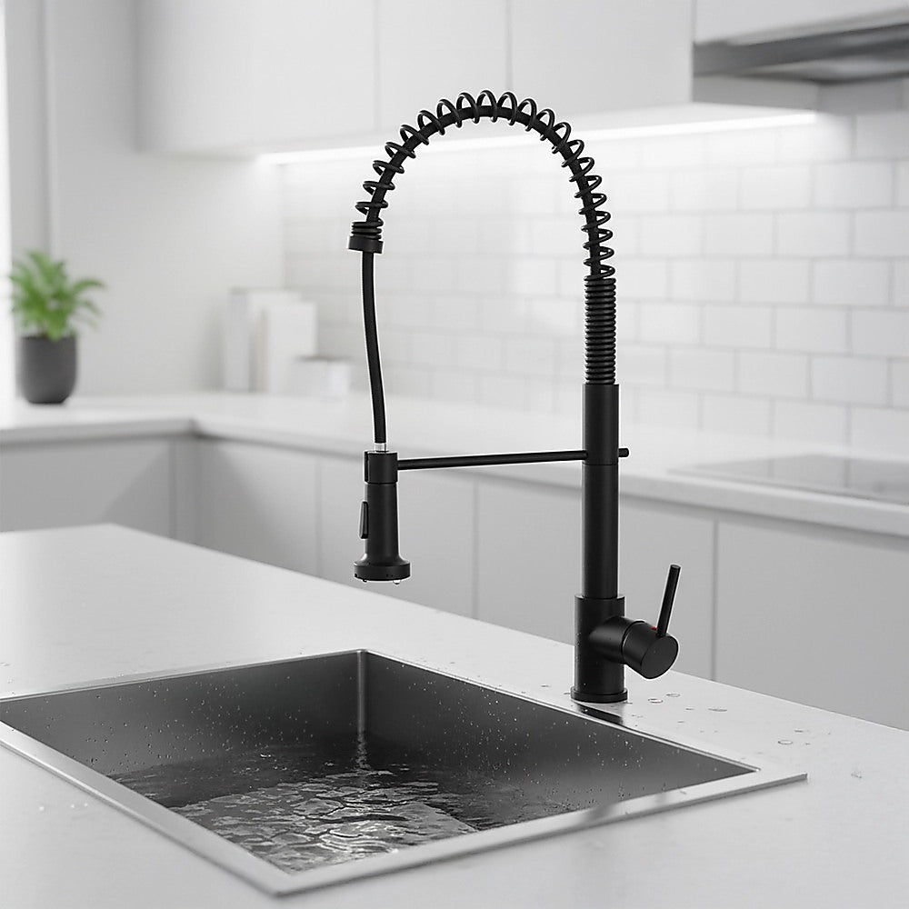 Basin Mixer Pull-Out Kitchen Tap Faucet Laundry Sink - V63-845911