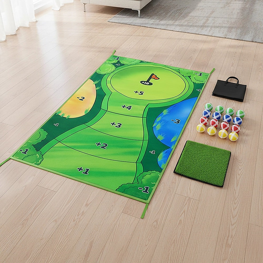 Casual Indoor Golf Putting Practice Set Golf Party Game Mats