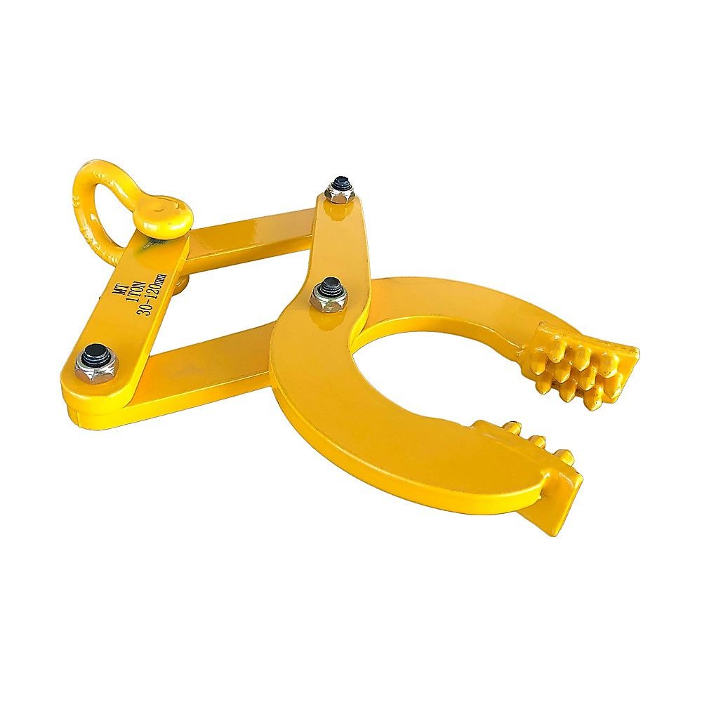 Steel Single Scissor Pallet Puller Clamp 1 Ton Capacity Pallet Grabber
