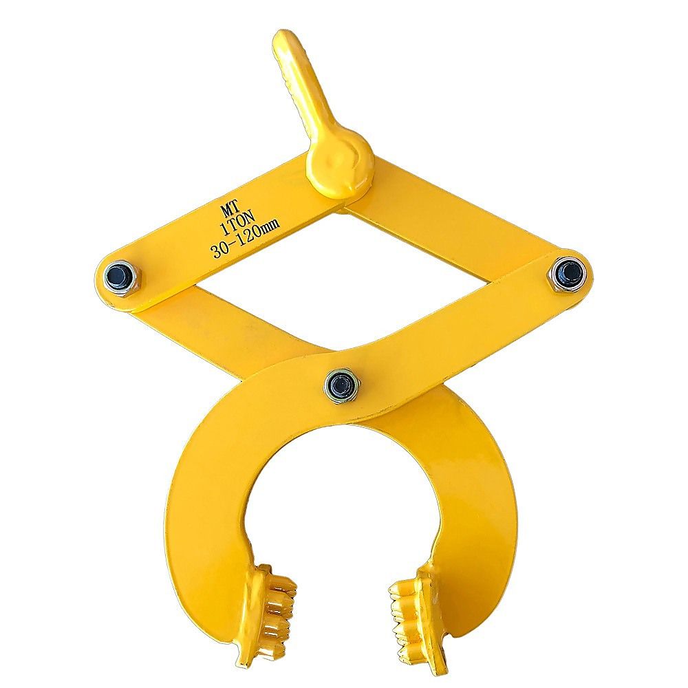 Steel Single Scissor Pallet Puller Clamp 1 Ton Capacity Pallet Grabber