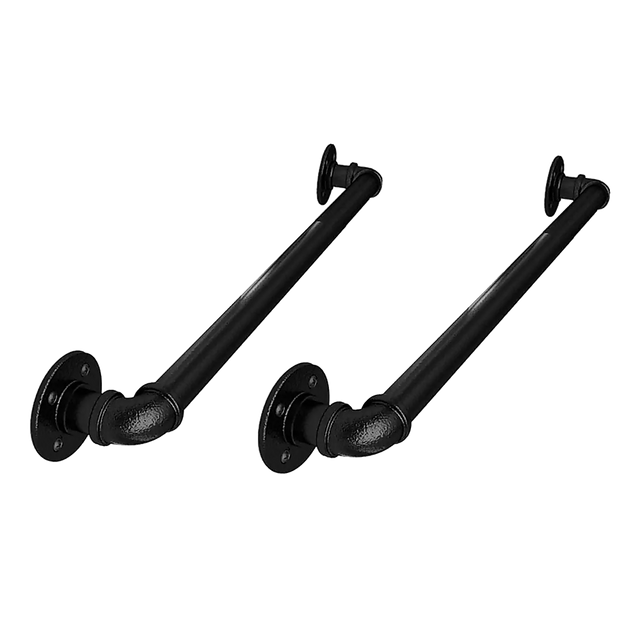 2m Handrail Stair Rail Grab Balustrade Staircase Banister + Installation Kit