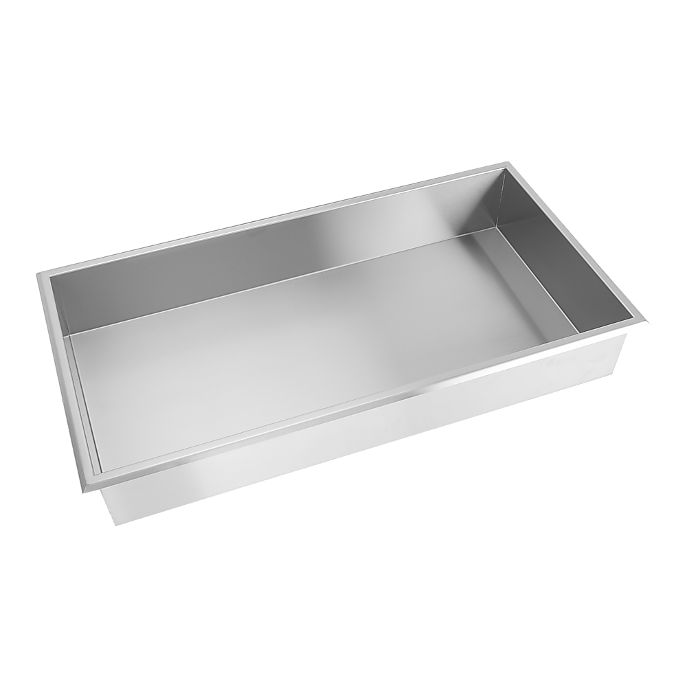 641 x 336 x 101mm Shower Niche Single Shelf Organizer No Tile - V63-900701