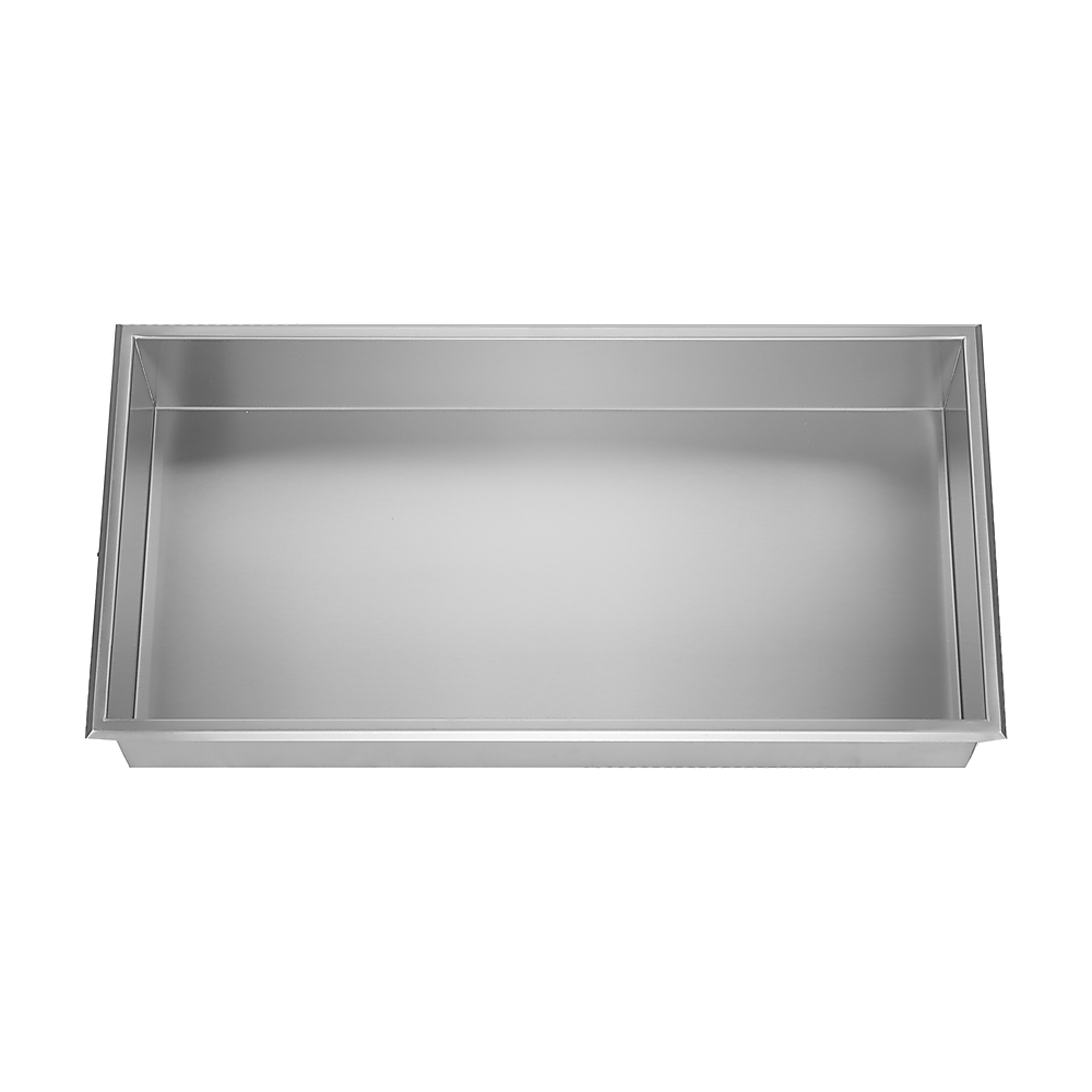 641 x 336 x 101mm Shower Niche Single Shelf Organizer No Tile - V63-900701