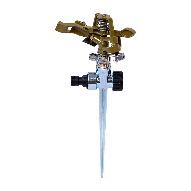 360° Rotating Irrigation Sprinkler Gun Zinc Alloy Adjustable Rocker
