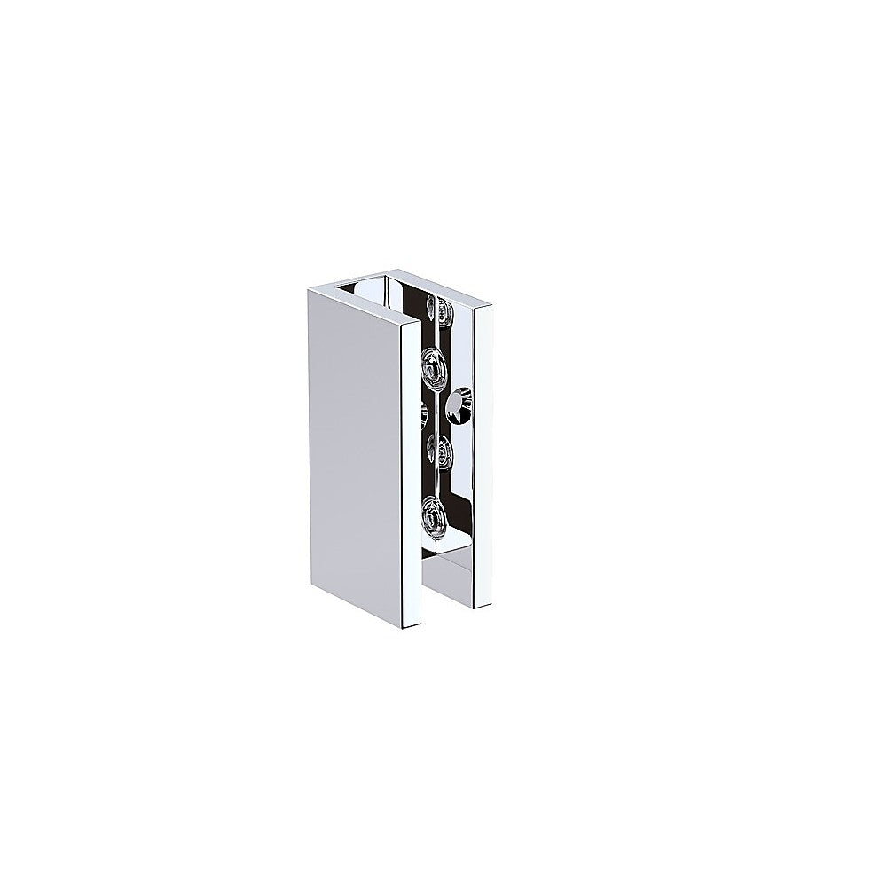 Glass-to-wall/floor Shower Screen U-Brackets in Chrome