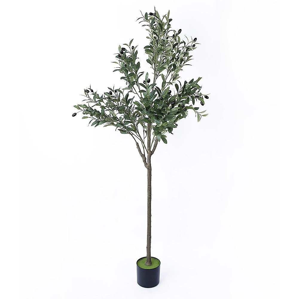 150cm Artificial Olive Tree – Tall Realistic Faux Green Indoor - V63-931361